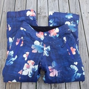 Obermeyer tropical print ski pants